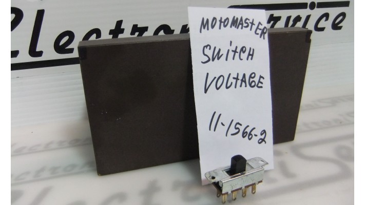 Motomaster 11-1566-2 voltage switch
